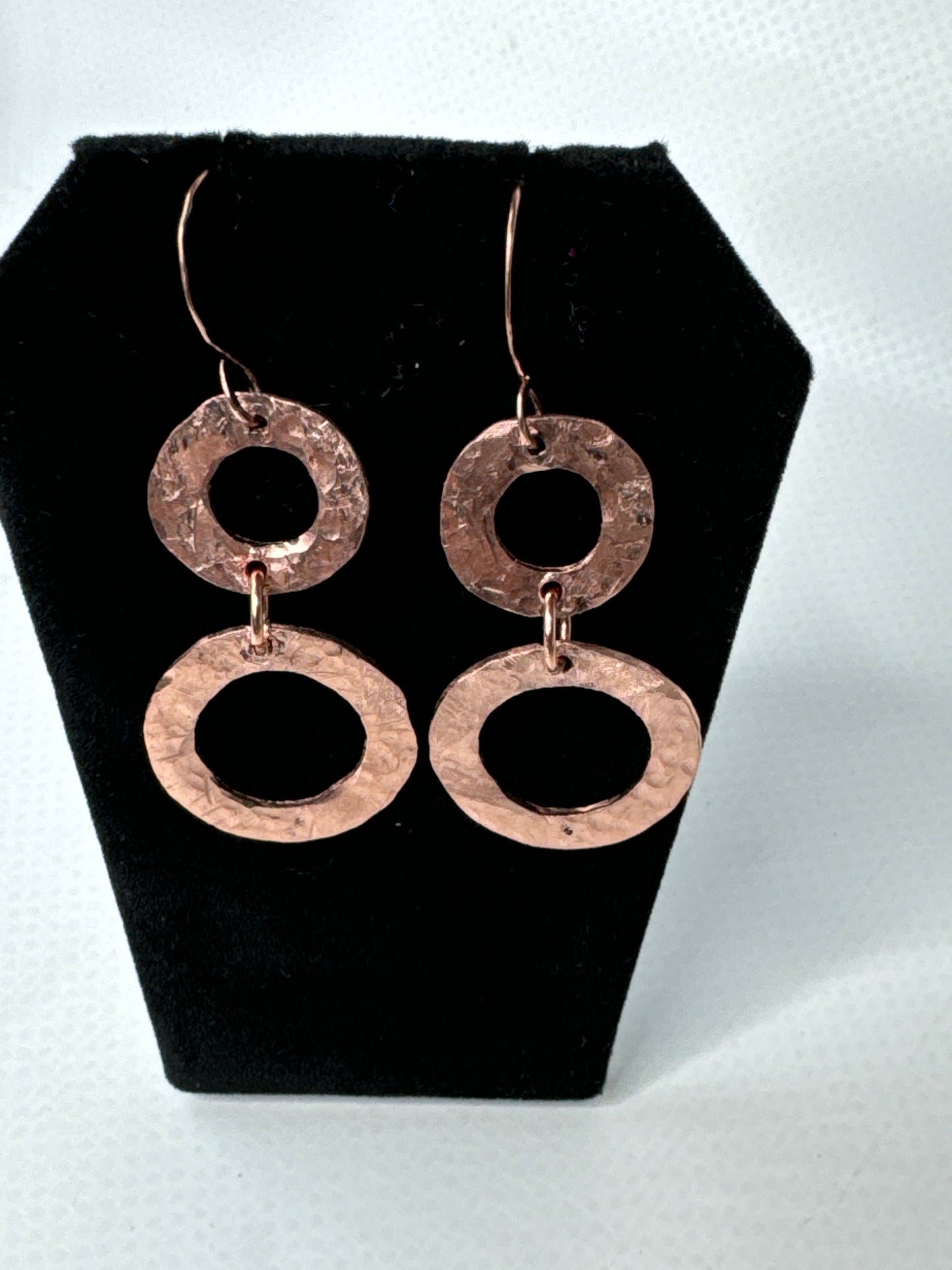 Copper Washer Dangle Earrings The Washer