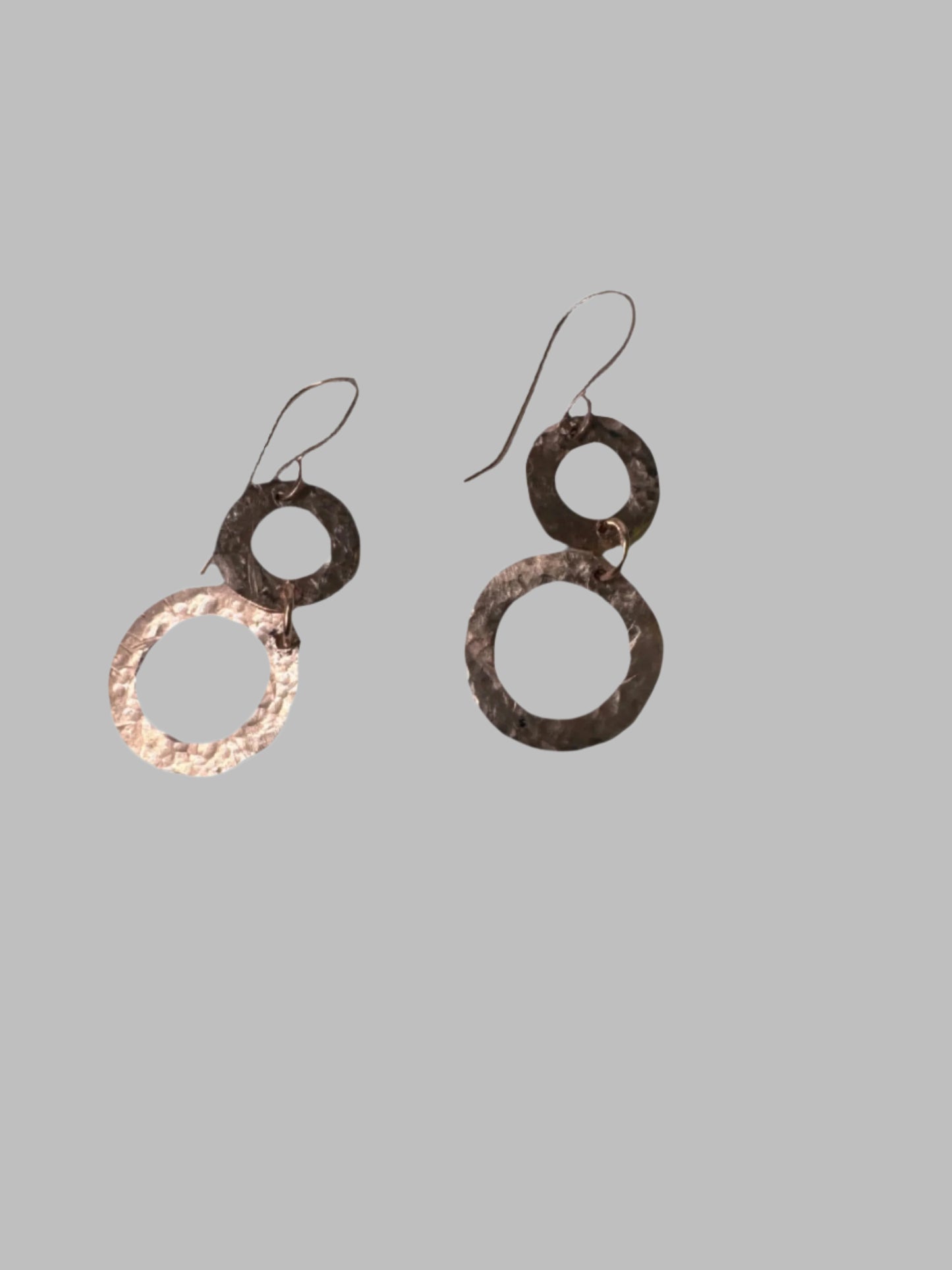 Copper Washer Dangle Earrings The Washer