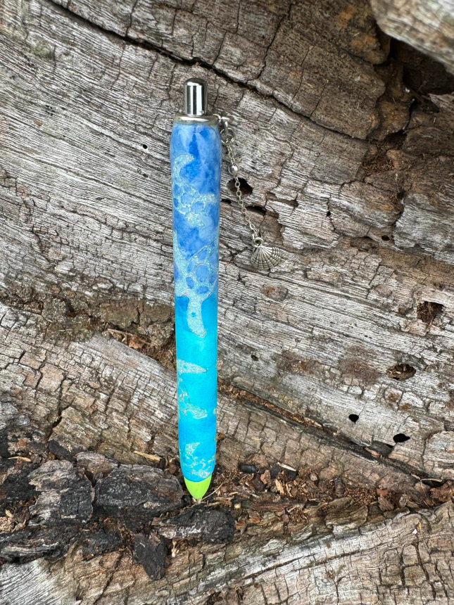 Turtle Writing Pen with Charm