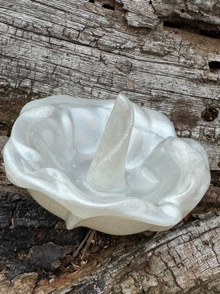 Pearl White Ring Holder