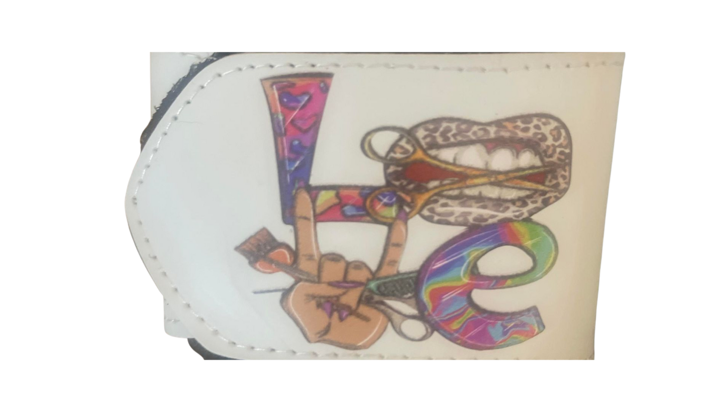 Hairstylist Love Slide Sandals